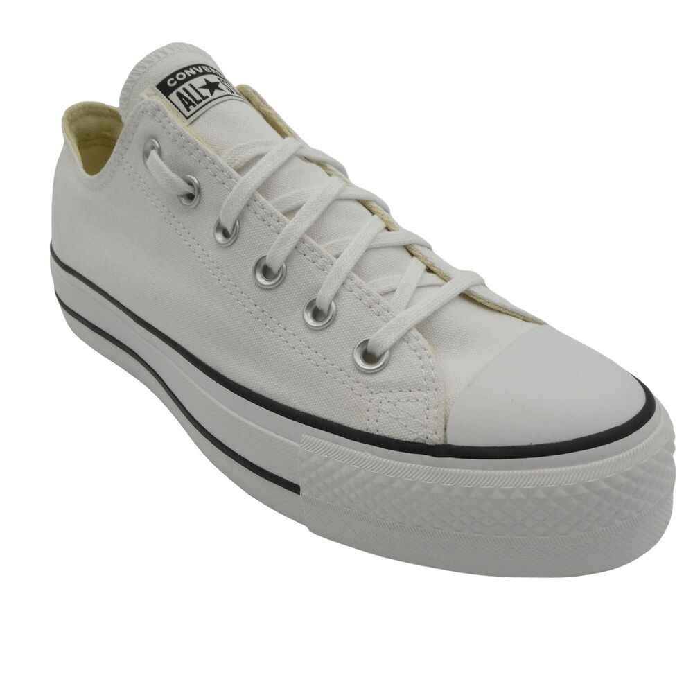 Converse Chuck Taylor All Star Lift Women's 10.5 Platform Canvas White